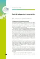 Sortir de la dépendance aux pesticides