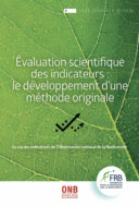 Évaluation scientifique des indicateurs : le développement d’une méthode originale