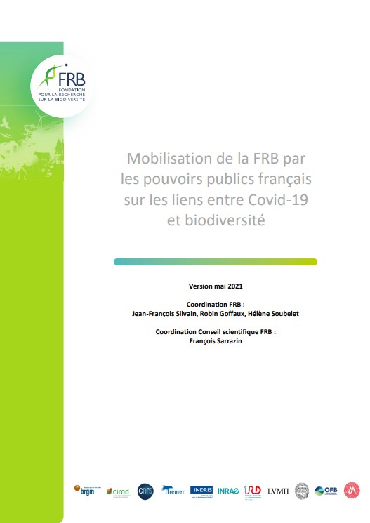 Mobilisation de la FRB par les pouvoirs publics français sur les liens entre Covid-19 et biodiversité