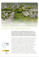 Formes urbaines et biodiversité, un état des connaissances