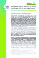 Aménagement urbain et évaluation des services écosystémiques en Île-de-France : le projet Idefese