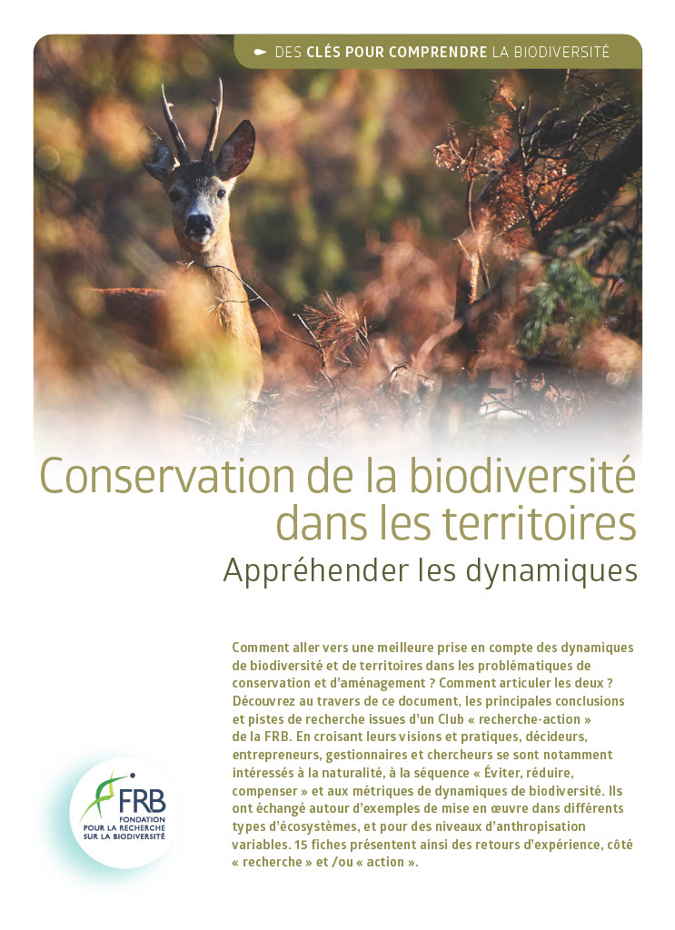 Conservation de la biodiversité dans les territoires : appréhender les dynamiques