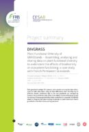 DIVGRASS | Assembling, analysing and sharing data on plant functional diversity to understand the effects of biodiversity on ecosystem functioning