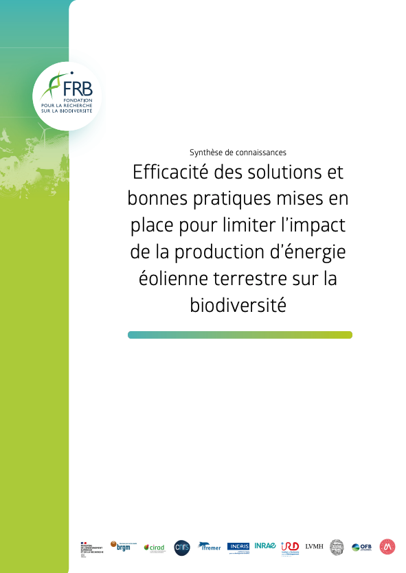 Efficacité des solutions et bonnes pratiques mises en place pour limiter l’impact de la production d’énergie éolienne terrestre sur la biodiversité